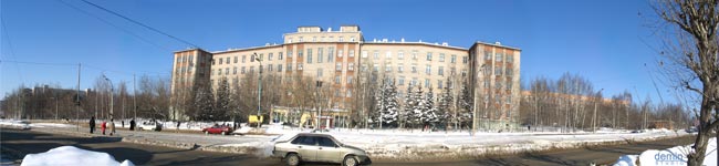 Панорама Ижевска: Больница АО "Ижмаш" 
